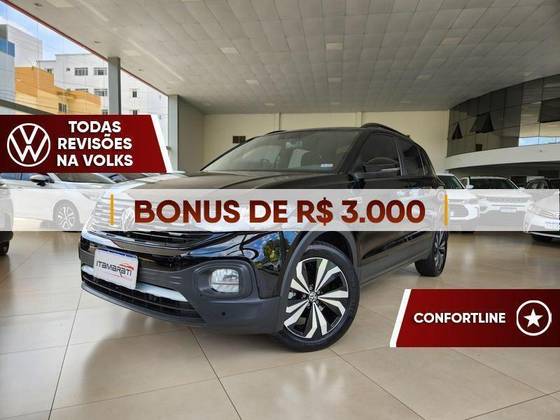 VOLKSWAGEN T-CROSS 1.0 200 TSI TOTAL FLEX COMFORTLINE AUTOMÁTICO